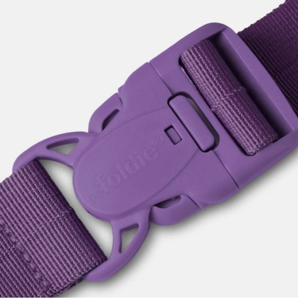 The Fold is Purple Crossbody Bag - Picture 7 of 8